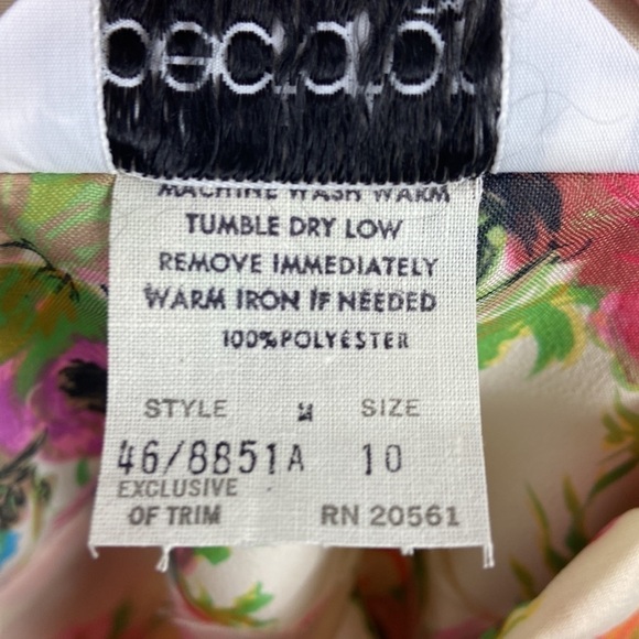 Vintage 60’s Spectator II Floral Shirt Dress Size 10(S) - Picture 6 of 13